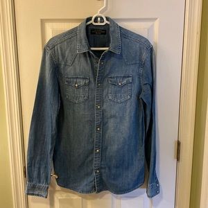 NWOT - All Saints Demin Shirt